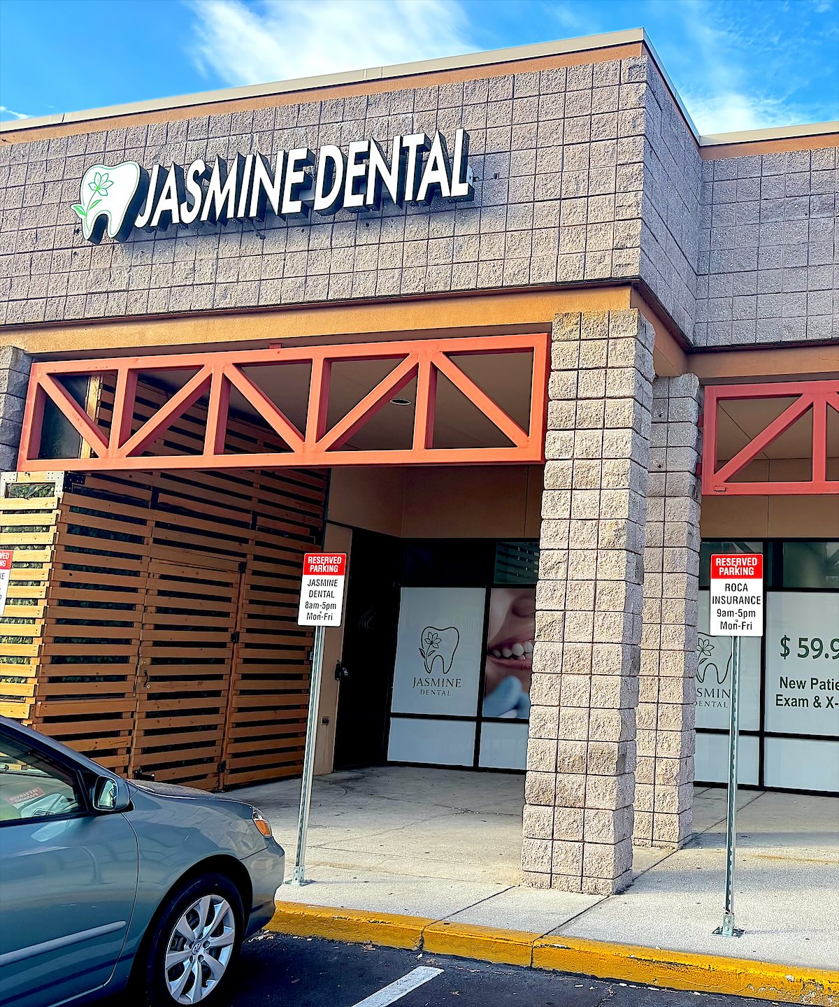 The Jasmine Dental office on East Adamo Drive